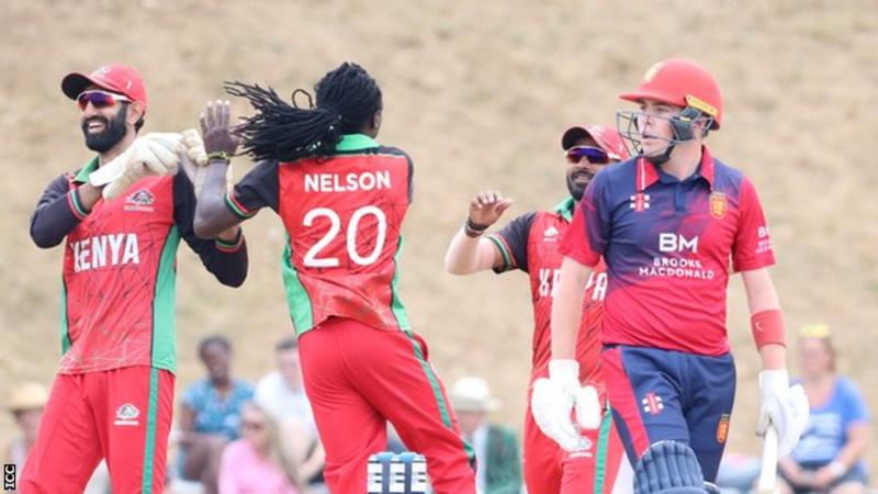 Ruthless Kenya hammer Qatar in one sided T20 Quadrangular fixture