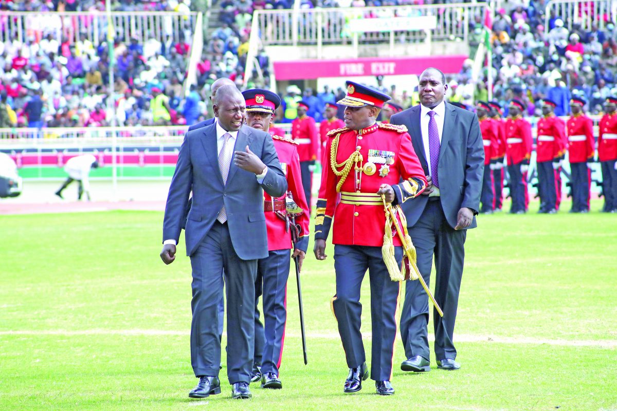 President Ruto appoints David Kimaiyo Tarus as Kenya Army Commander