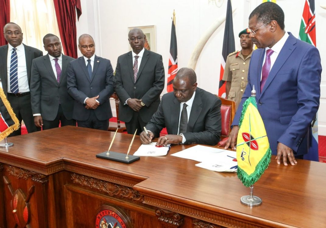 Ruto signs IEBC Bill into law to guide hiring of new commissioners