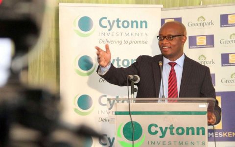 Cytonn Investments Managing Partner and Chief Executive Officer, Edwin Dande.