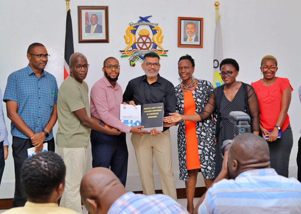 Taskforce presents report on Mombasa healthcare system