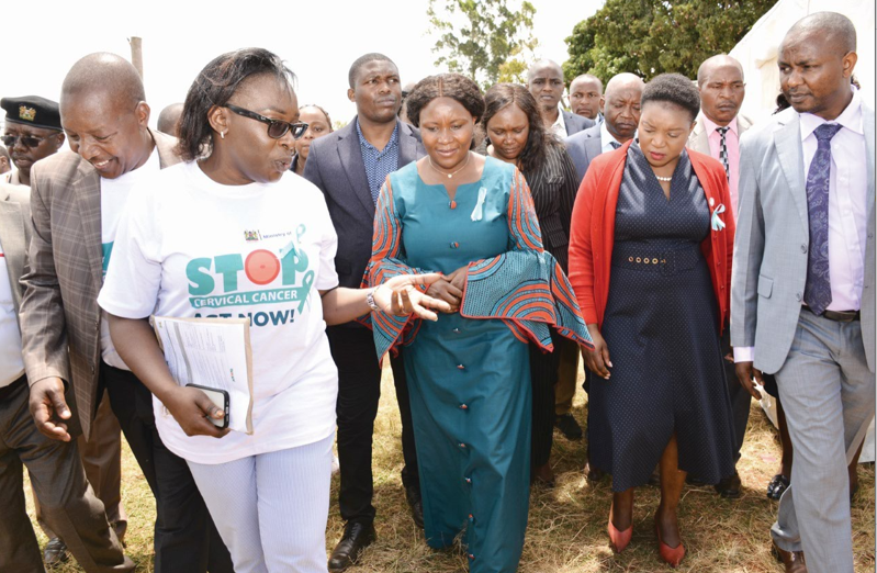 Vaccinate girls against HPV, Health Cabinet Secretary tells parents