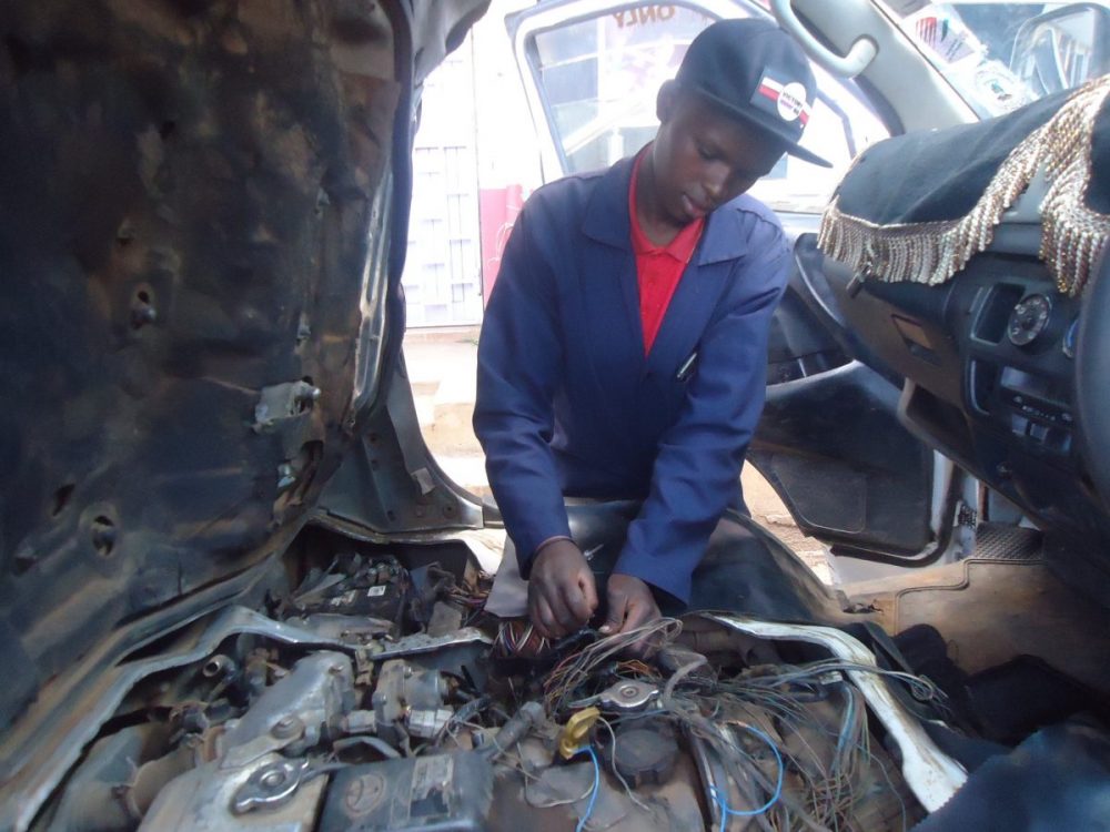 For mechanic Wanjiku, life is a winding road