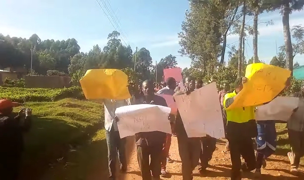 Kisii parents protest over poor exam results