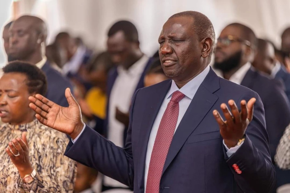 Ruto heads to Narok for interdenominational prayers amidst Ntutu-Ole Kina rift