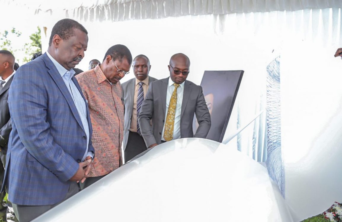 PHOTOS: Mudavadi, Wetangula, Karua attend Kasavuli’s burial in Vihiga