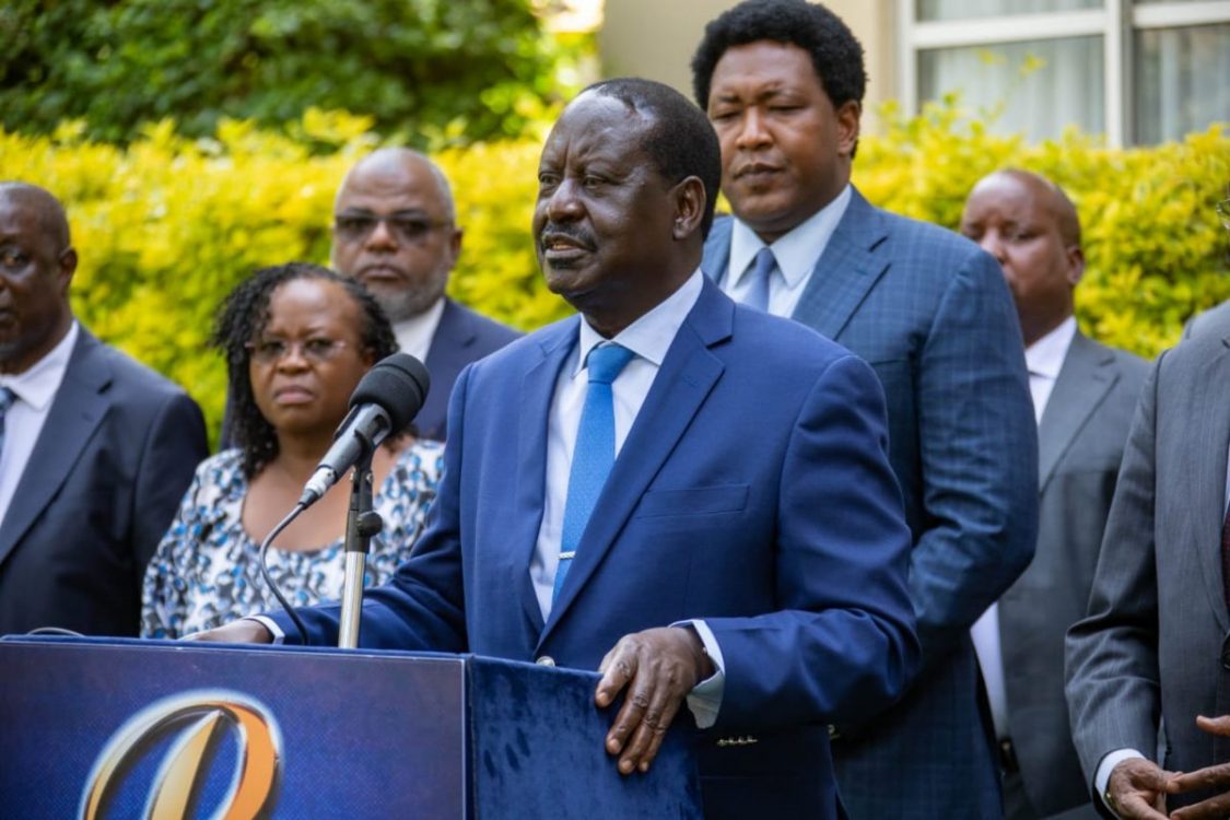 ‘We aren’t turning back until Ruto’s illegitimate regime vacates office’ – Raila