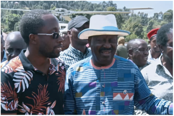 ‘Ukienda kwa Matiang’i utalia, wamevunja kila mahali’- Raila explains to Kisii community ‘what happened at ex-CS’s home’