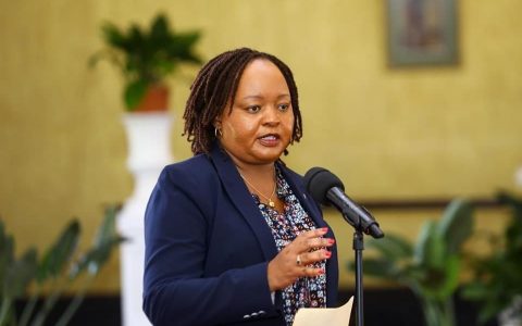 Council of Governors Chairperson Anne waiguru at a past function.