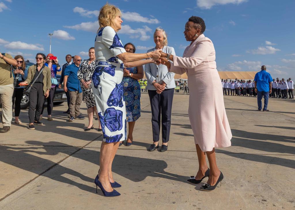 Jill Biden leaves for US after 3-day visit in Kenya