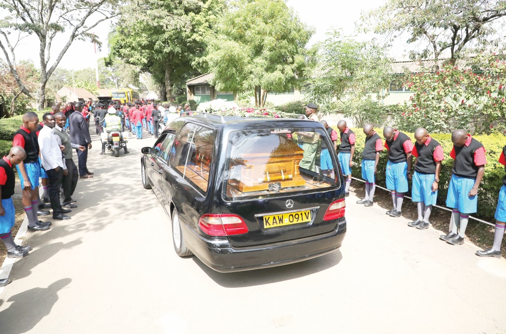 Song and dance as Magoha takes his final journey