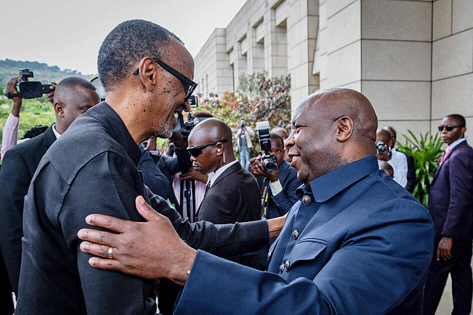 East African leaders urge truce in eastern DR Congo