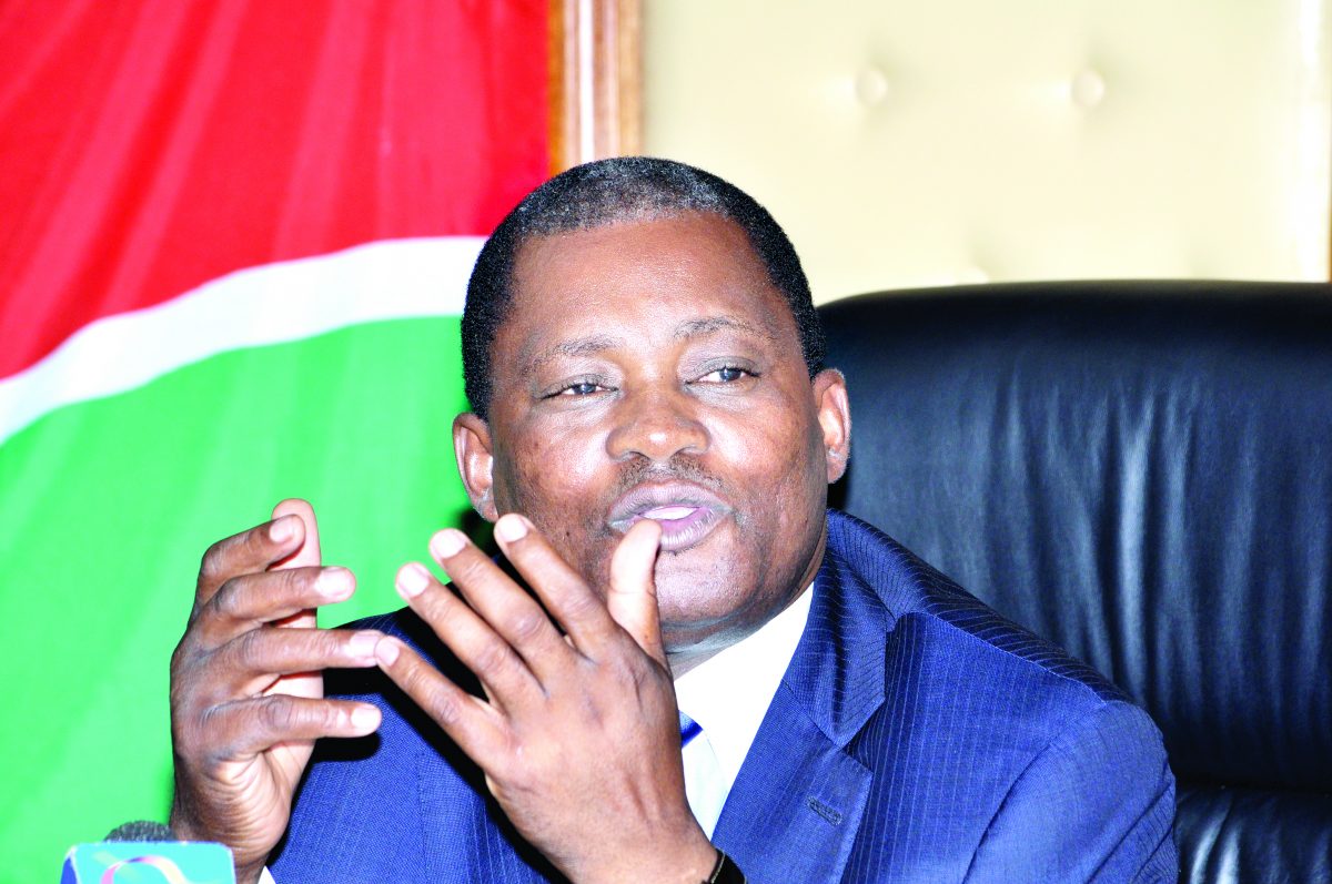 Muturi wants GMO case heard by three judges