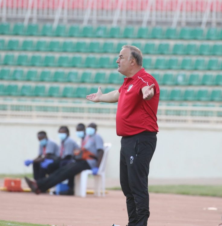 Harambee Stars head coach Engin Firat optimistic of turning around team’s fortunes after a lengthy ban, eyes global show piece