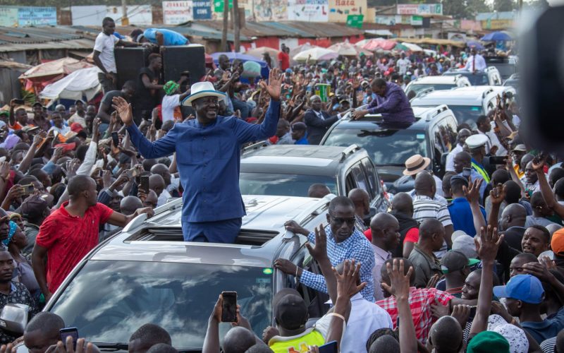 Raila insists rebel ODM MPs must leave