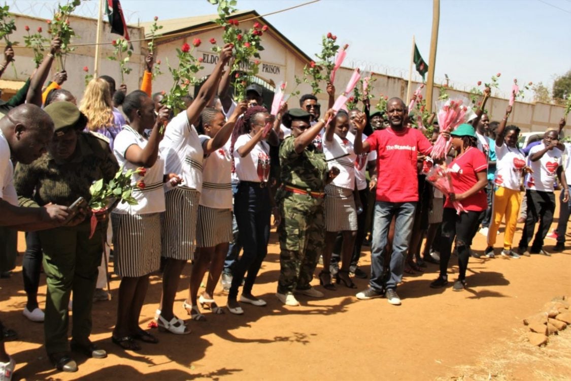 32 prisoners receive gift of freedom on Valentine’s Day