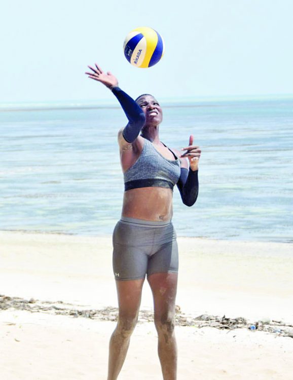 Beach volleyball duo Wavinya, Kasisi win Mombasa edition