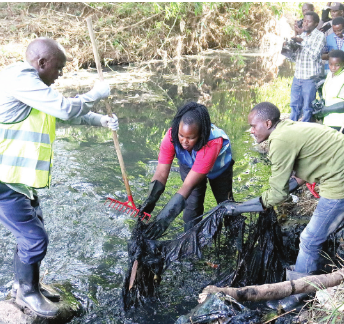 Saving Nairobi River from bed of death, dirt, disease