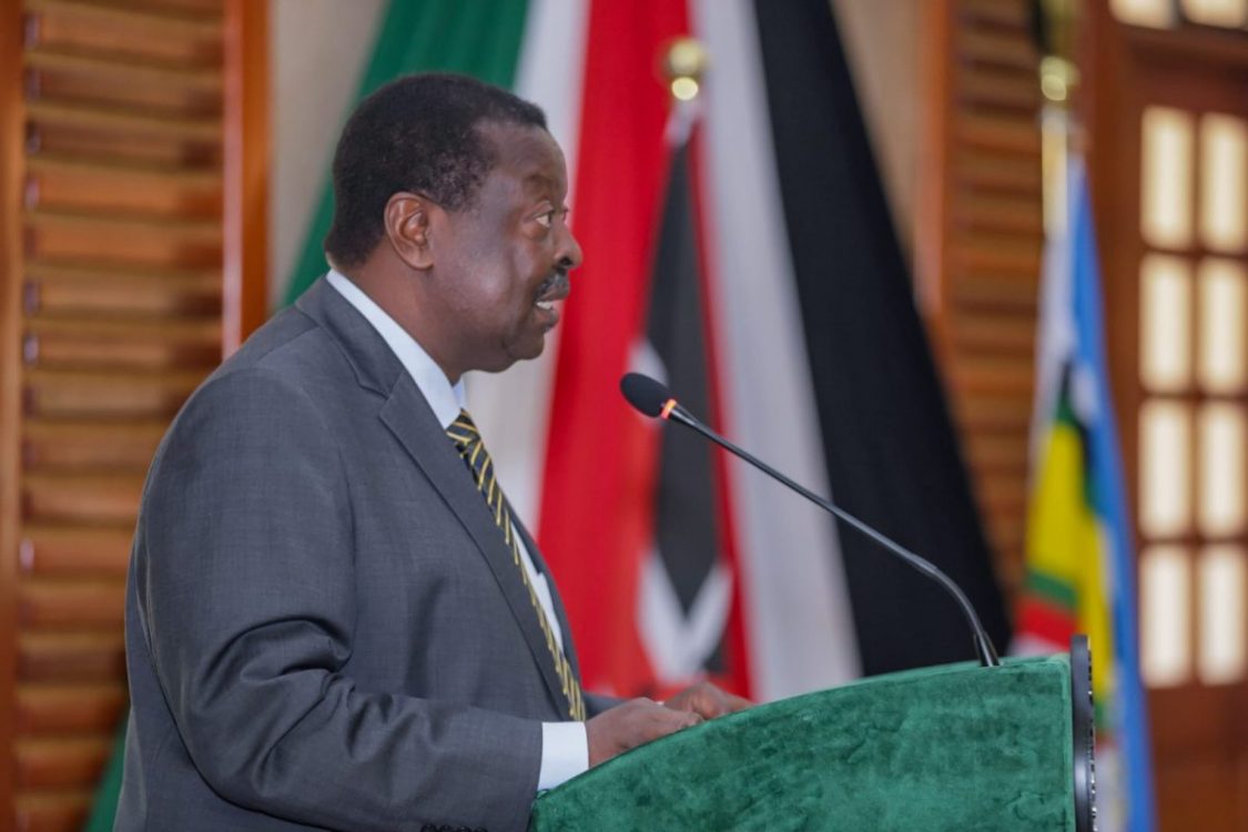 Mudavadi calls for teamwork as he chairs inaugural meeting of PSs