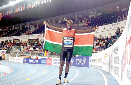 Historic victory for Kenya at the World Masters Indoor Athletics