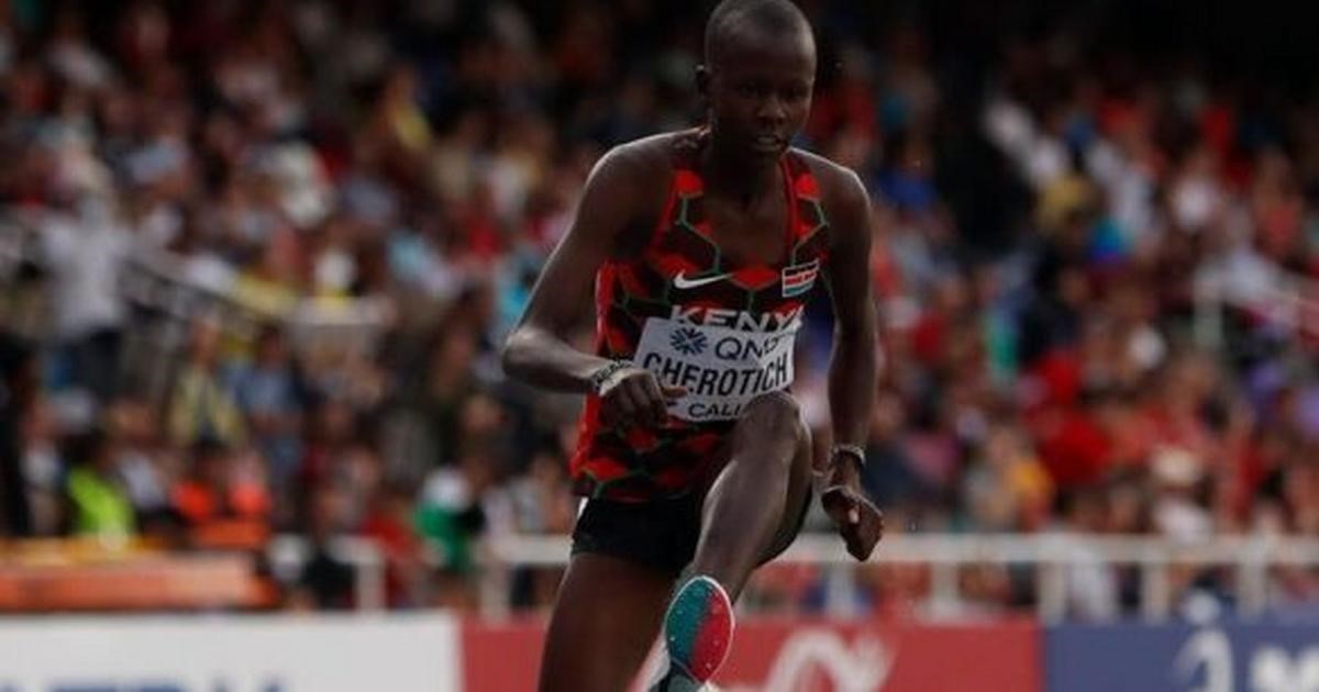 World Athletics U20 champion Cherotich feted