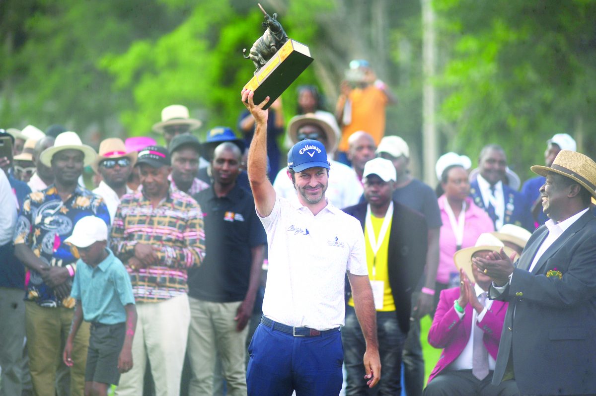 Spaniard resists stiff challenge to win this year’s Magical Kenya Open golf, pockets Sh44m