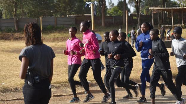 Lioness runs a ‘safe place’ for young Kenyan athletes