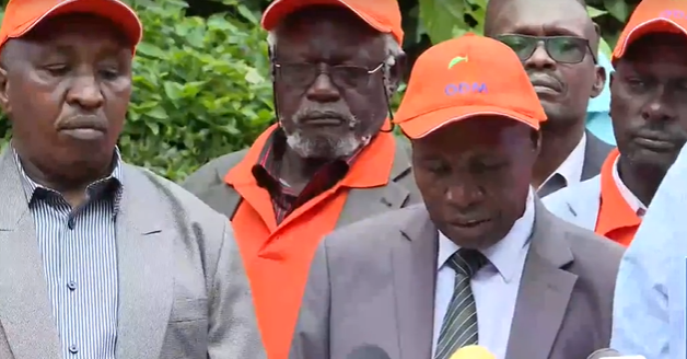 ODM county chairs rally behind Raila, promise to support mass action