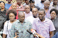 Leaders demand release of arrested colleagues