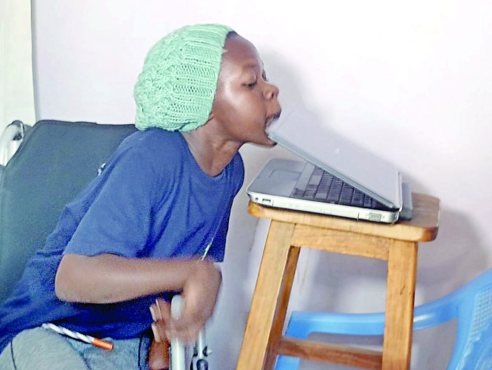 Disabled student shares her story to give hope to others