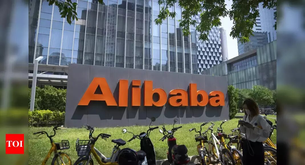 Alibaba shares soar on split plan