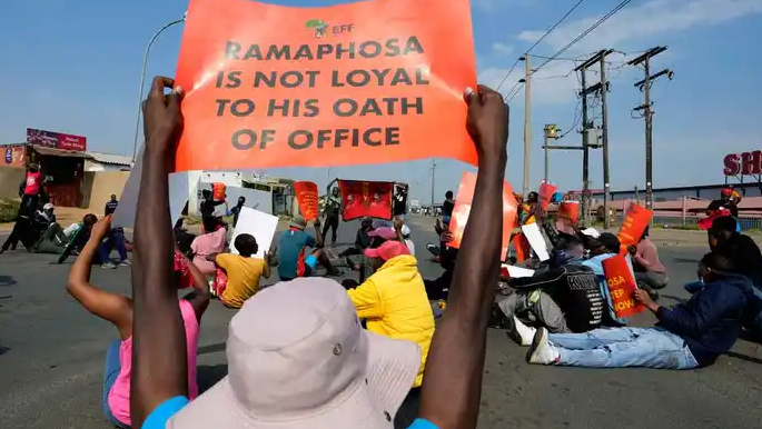 Protests rock Pretoria over high cost of living, energy