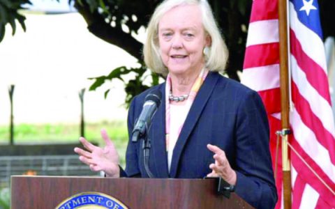 US ambassador to Kenya, Margaret “Meg Whitman. PHOTO/@MegWhitman/X