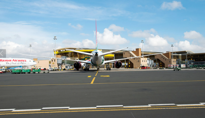 Jomo Kenyatta International Airport (JKIA).