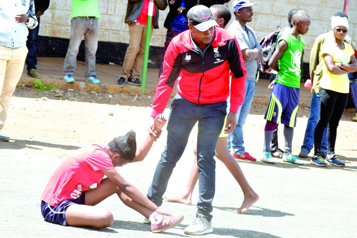 Talent displayed at primary school athletics in Narok