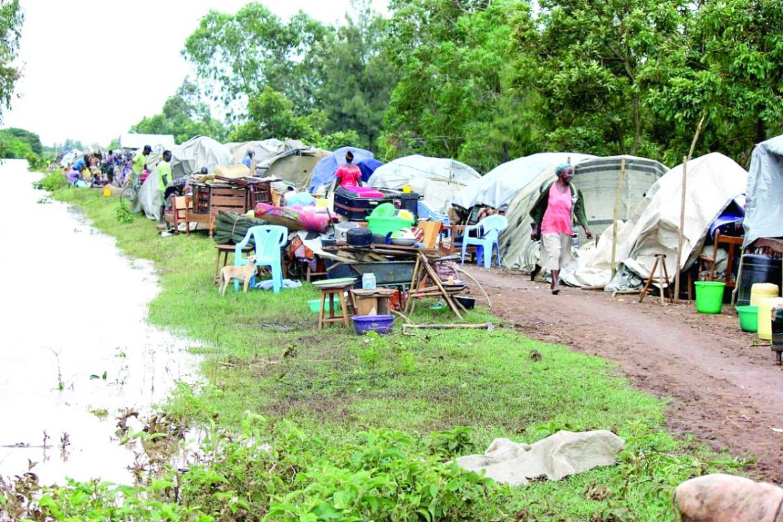 Displaced Budalang’i families in safety camps seek government help