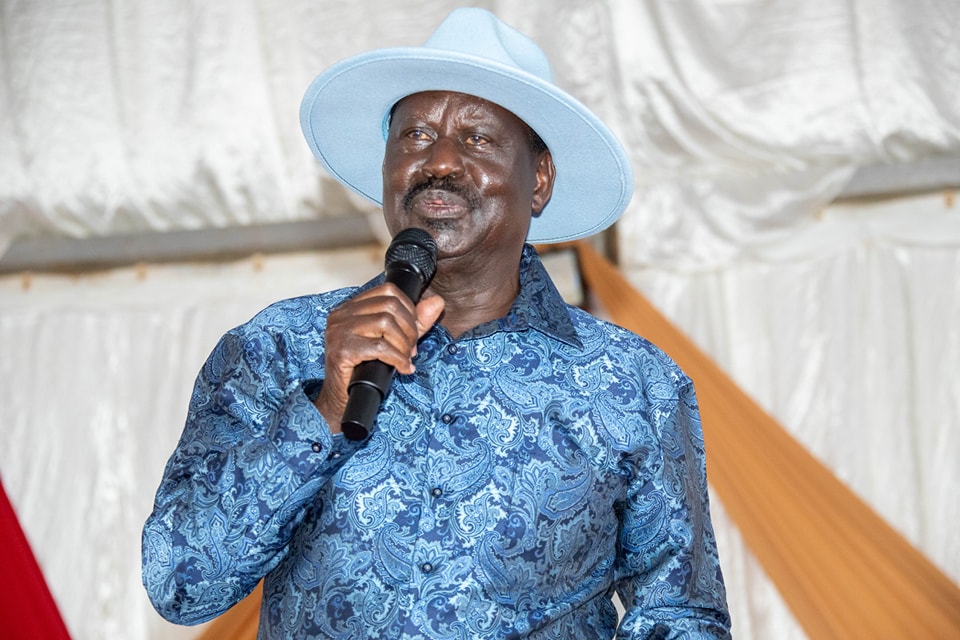 Raila says Ruto’s Housing Levy should be optional