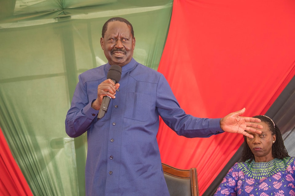 Raila pleaded with IEBC to declare a run-off in 2013