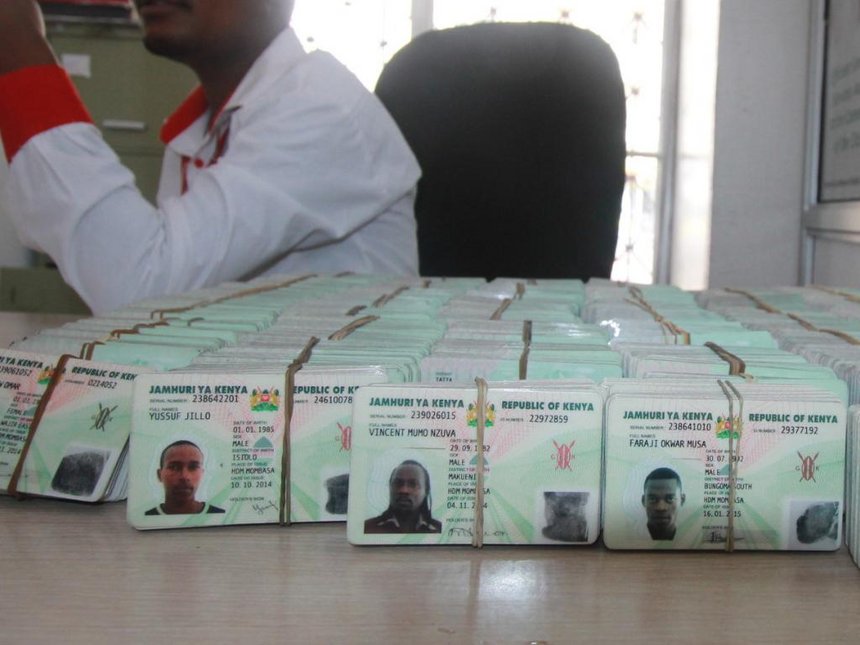 Muslims in Kiambu allege bias in ID<br>issuance