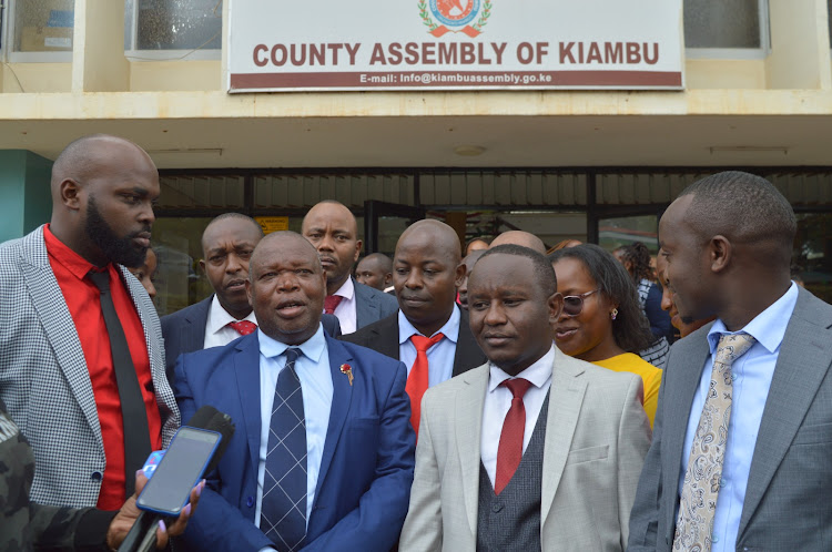 Kiambu Finance minister impeached two months into the office