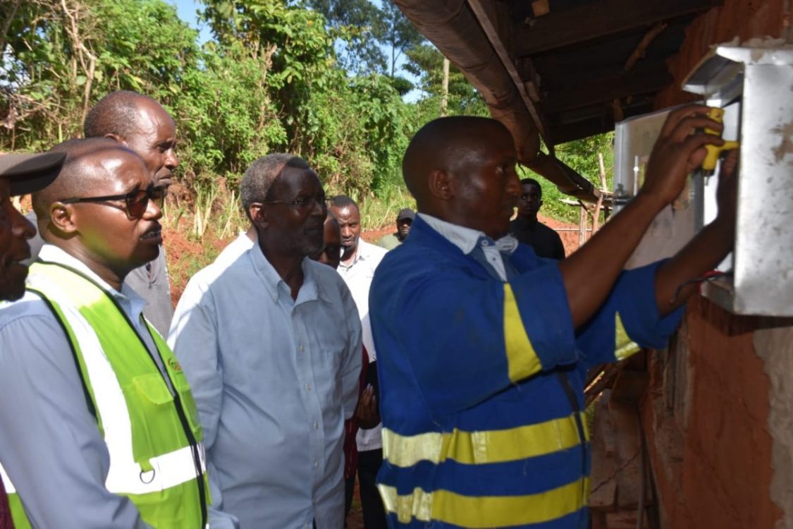 Nyeri village in jubilation after being connected to power first time since independence