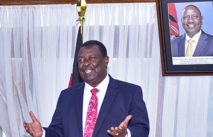 Mudavadi meets Burundi leader