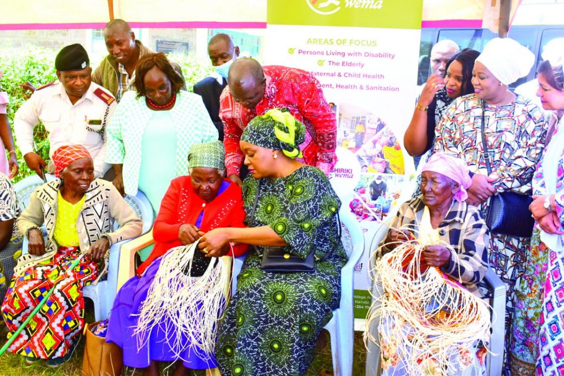 Group of elderly women shake off dependence tag to boost own income