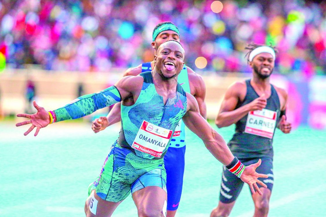 Omanyala’s big plan to make Kenya sprint power house