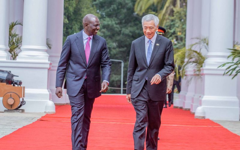Singapore agrees to support Ruto's bid to upgrade status of UN office in Nairobi