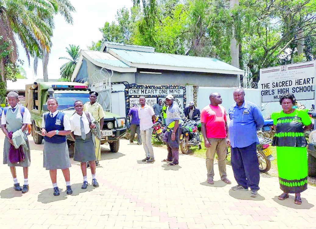 Last batch of Mukumu Girls’ learners report to school