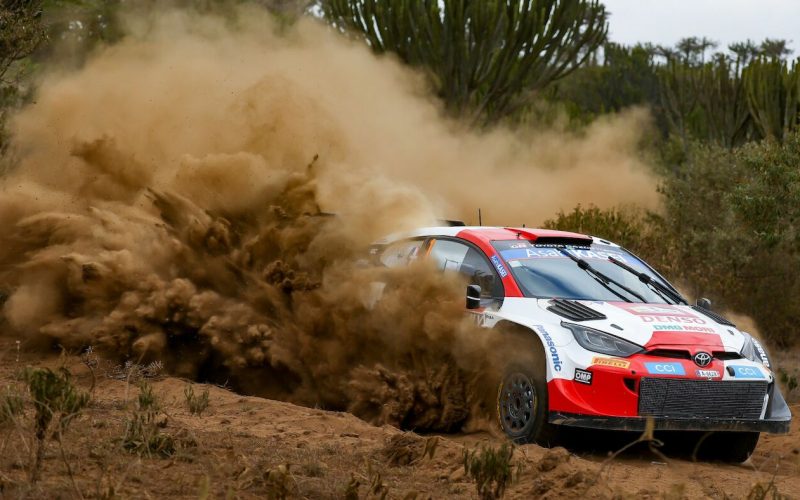 Sébastien Ogier car during Safari Rally Kenya. PHOTO/WRC