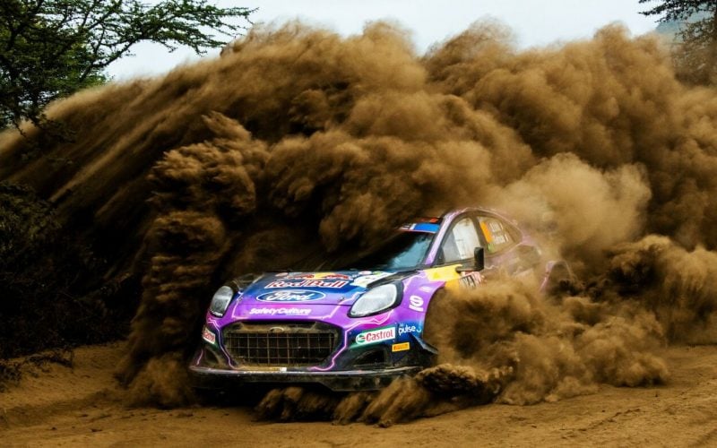 A past Safari Rally action. PHOTO/WRC