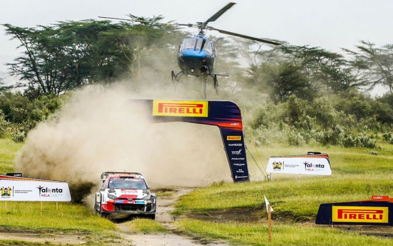 Sebastien Ogier in World Rally Championship on Saturday. PHOTO/World Rally Championship.
