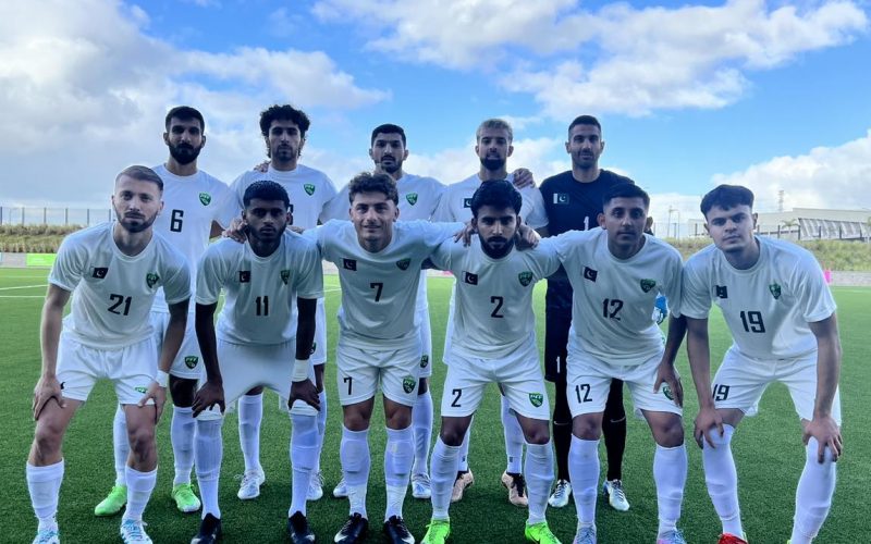 Harambee Stars opponents Pakistan National Team in the four Nations Tournament. Photo/Pakistan Football Federation